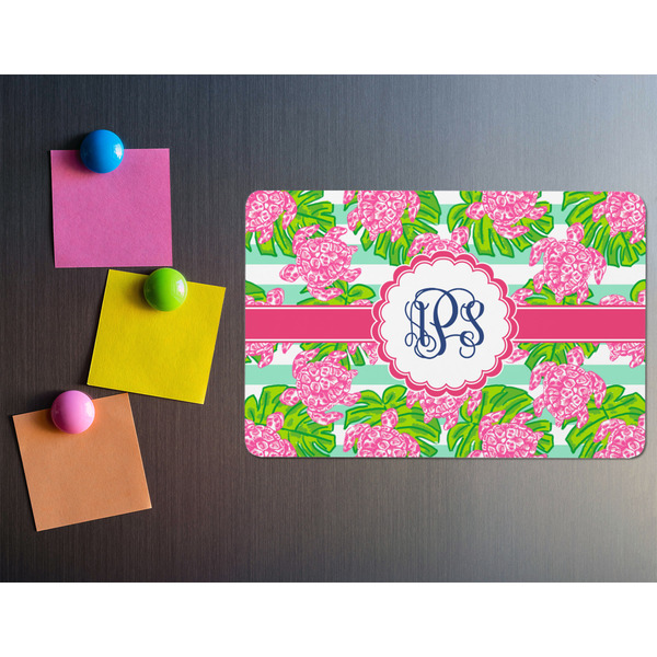 Preppy Rectangular Fridge Magnet - LIFESTYLE