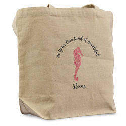 Preppy Reusable Cotton Grocery Bag - Single (Personalized)