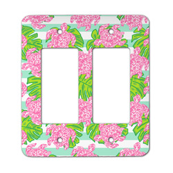Preppy Rocker Style Light Switch Cover - Two Switch