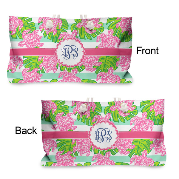 Preppy Large Rope Tote - From & Back View