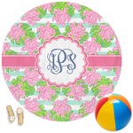 Preppy Round Beach Towel (Personalized)