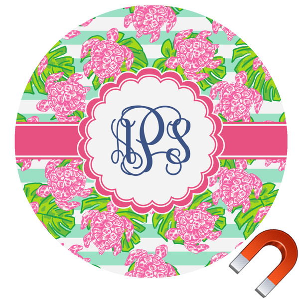Custom Preppy Car Magnet (Personalized)