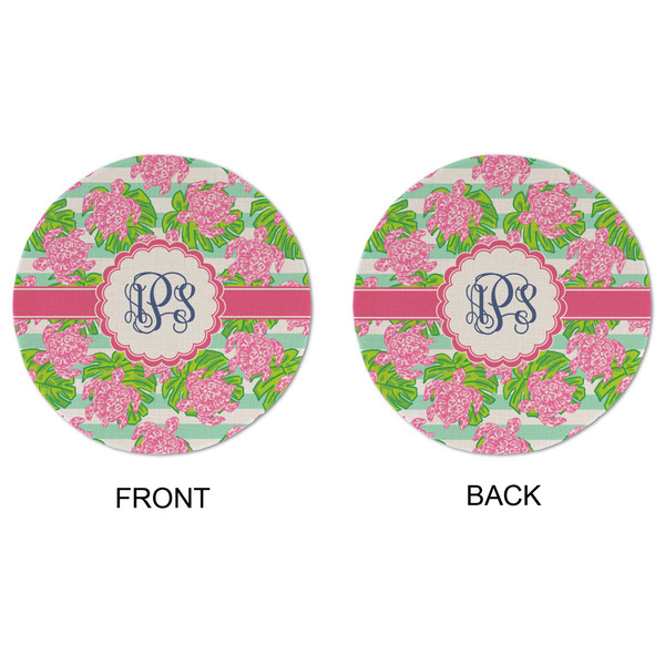 Preppy Round Linen Placemats - APPROVAL (double sided)
