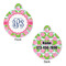 Preppy Round Pet ID Tag - Large - Approval