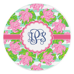 Preppy Round Stone Trivet (Personalized)