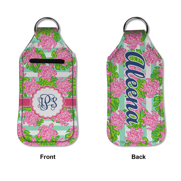 Preppy Sanitizer Holder Keychain - Large APPROVAL (Flat)