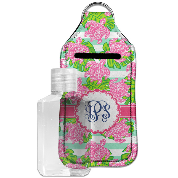 Custom Preppy Hand Sanitizer & Keychain Holder - Large (Personalized)