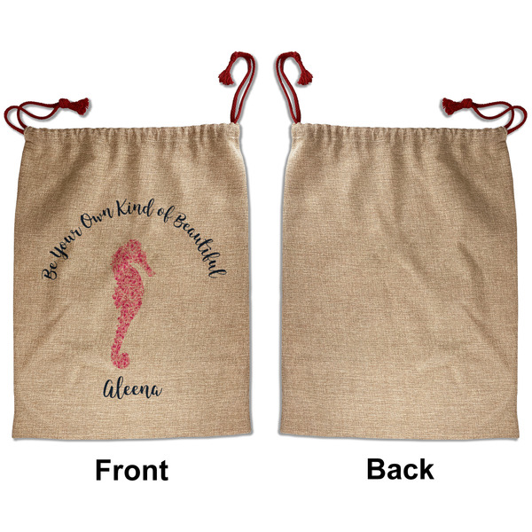 Preppy Santa Bag - Approval - Front