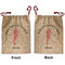 Preppy Santa Sack - Front & Back (Personalized)