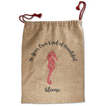 Preppy Santa Sack - Front (Personalized)