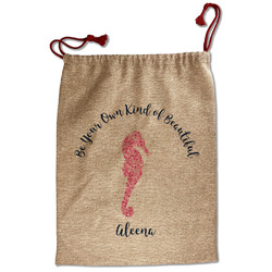 Preppy Santa Sack - Front (Personalized)
