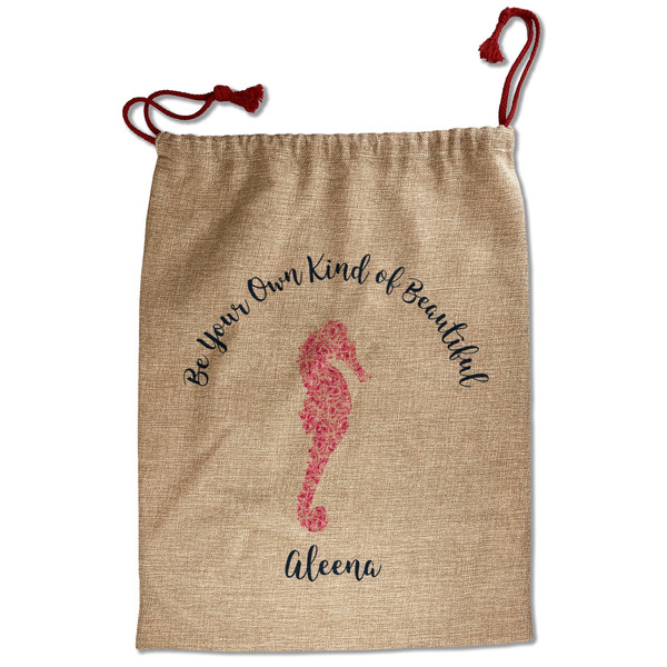 Preppy Santa Bag - Front