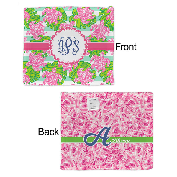 Preppy Security Blanket - Front & Back View