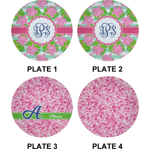 Preppy Set of Appetizer / Dessert Plates (Approval)