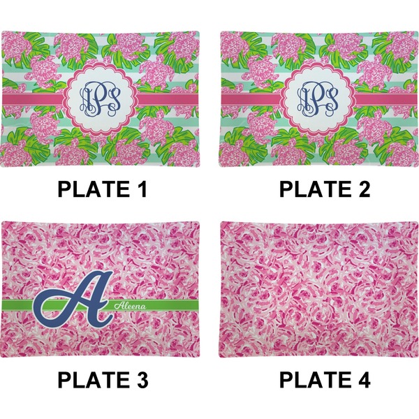 Preppy Set of Rectangular Appetizer / Dessert Plates (Approval)