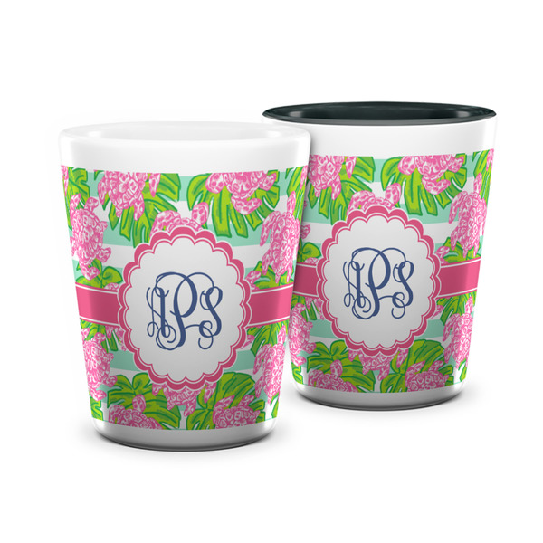 Custom Preppy Ceramic Shot Glass - 1.5 oz (Personalized)