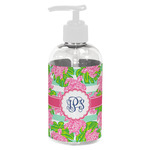 Preppy Plastic Soap / Lotion Dispenser (8 oz - Small - White) (Personalized)