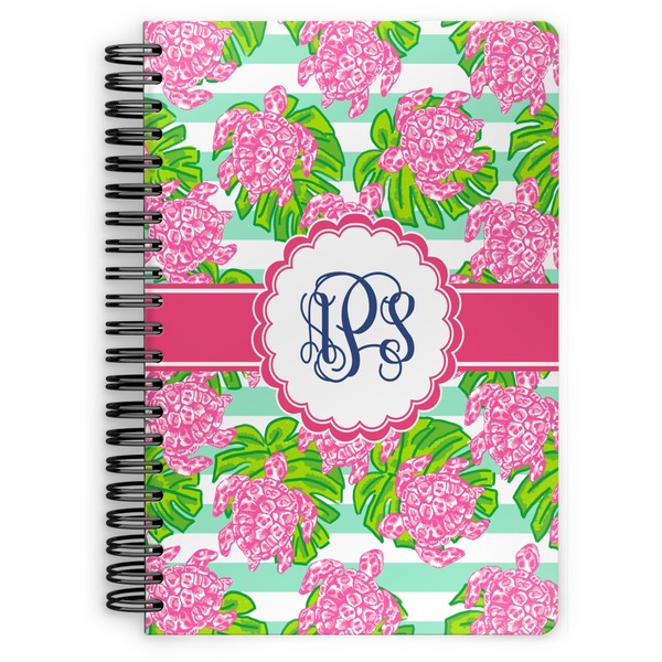 Custom Preppy Spiral Notebook (Personalized)
