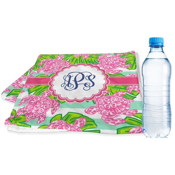 Custom Preppy Sports & Fitness Towel (Personalized)