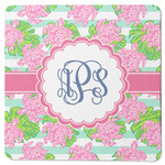 Preppy Square Rubber Backed Coaster (Personalized)