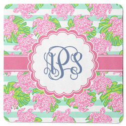 Preppy Square Rubber Backed Coaster (Personalized)