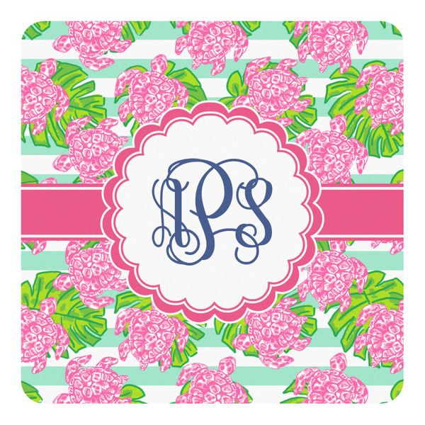 Custom Preppy Square Decal - Large (Personalized)