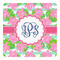 Preppy Square Decal - Medium (Personalized)