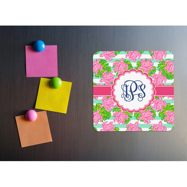 Preppy Square Fridge Magnet - LIFESTYLE