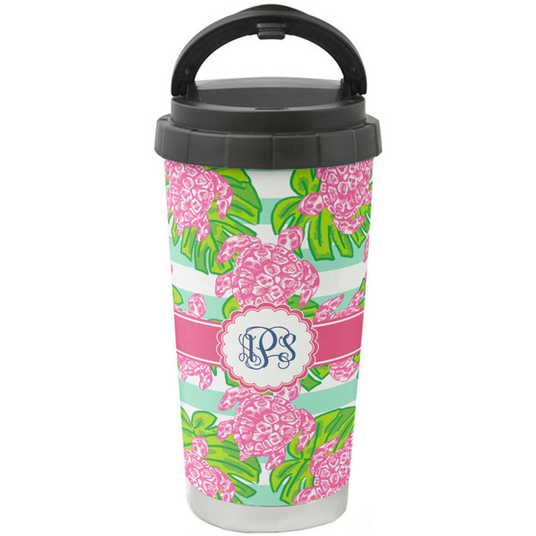 Custom Preppy Stainless Steel Coffee Tumbler (Personalized)