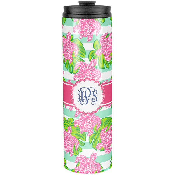 Custom Preppy Stainless Steel Skinny Tumbler - 20 oz (Personalized)