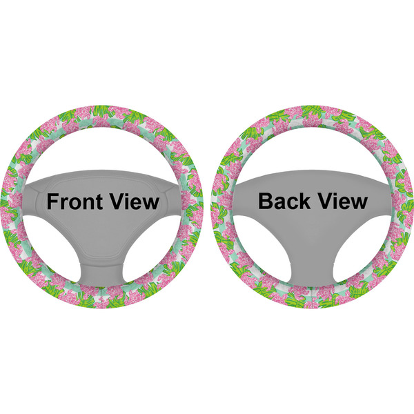 Preppy Steering Wheel Cover- Front and Back