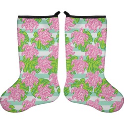 Preppy Holiday Stocking - Double-Sided - Neoprene