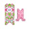 Preppy Stylized Phone Stand - Front & Back - Small