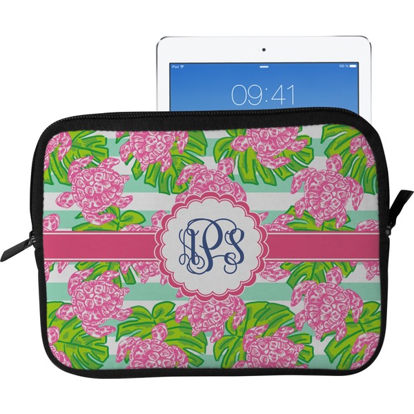Custom Preppy Tablet Case / Sleeve - Large (Personalized)