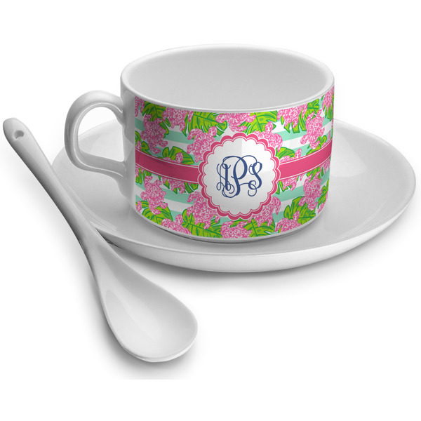 Custom Preppy Tea Cup - Single (Personalized)