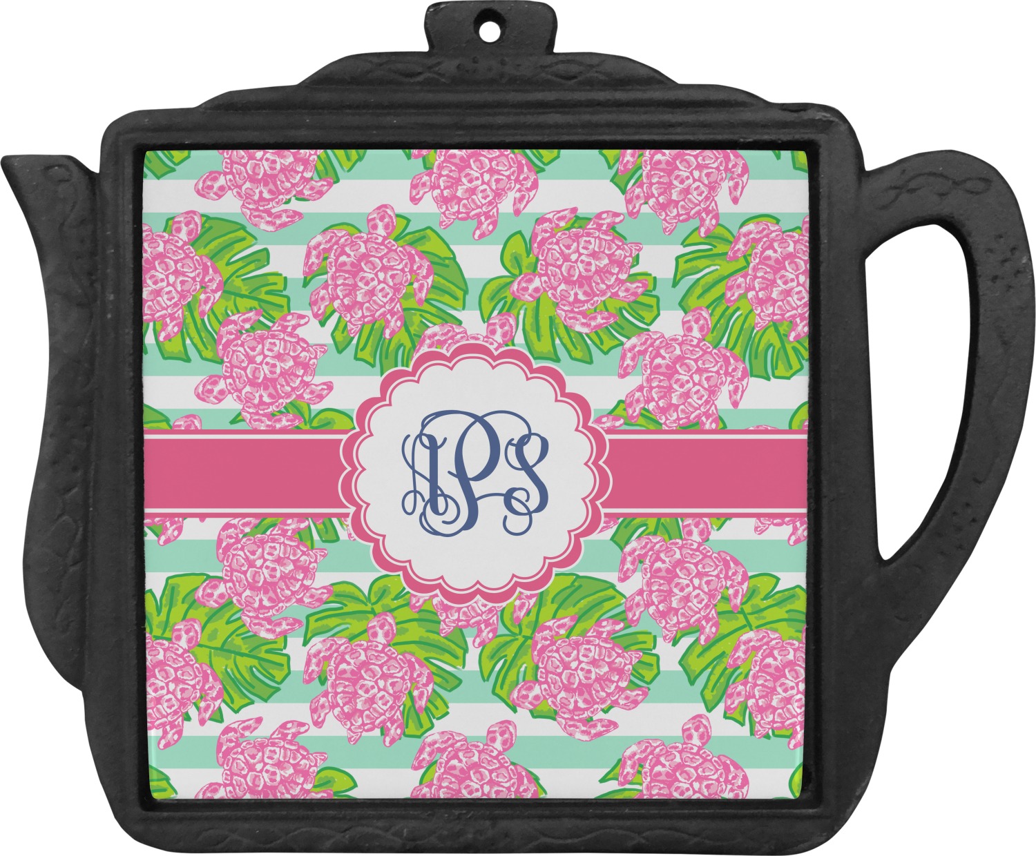 Preppy Teapot Trivet (Personalized) YouCustomizeIt