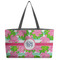 Preppy Beach Totes Bag - w/ Black Handles (Personalized)