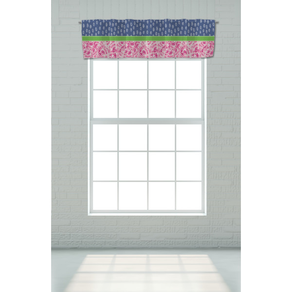 Preppy Valance - On window