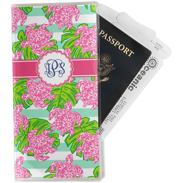 Custom Preppy Travel Document Holder