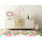 Preppy Wall Graphic Decal Wooden Desk