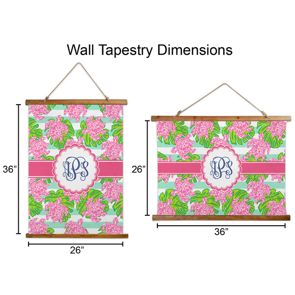 Preppy Wall Hanging Tapestries - Parent/Sizing