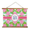 Preppy Wall Hanging Tapestry - Wide (Personalized)
