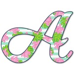 Preppy Letter Decal - Large (Personalized)