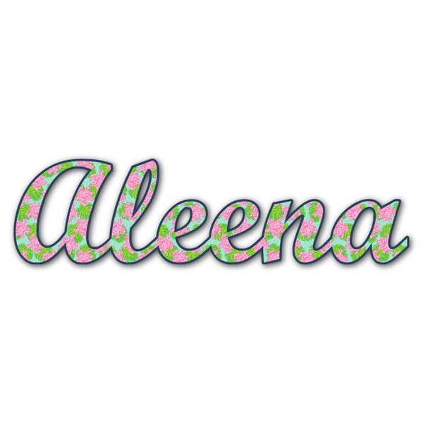 Custom Preppy Name/Text Decal - Large (Personalized)