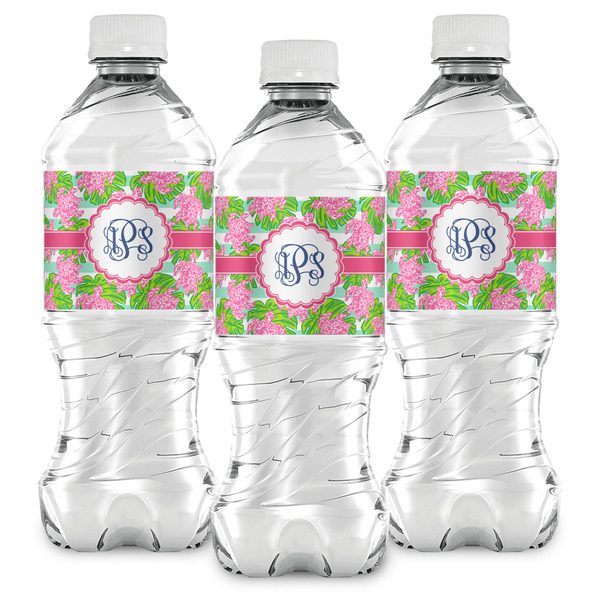 Preppy Water Bottle Labels - Front View