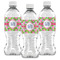 Preppy Water Bottle Labels - Front View