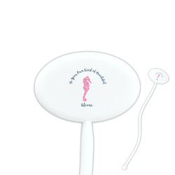 Preppy Oval Plastic Stir Sticks (Personalized)