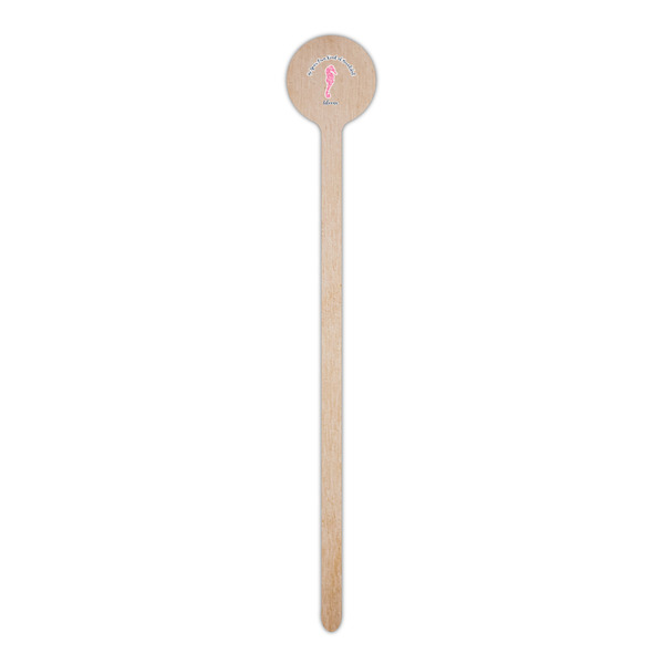 Preppy Wooden 6" Stir Stick - Round - Single Stick