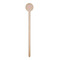 Preppy Wooden 6" Stir Stick - Round - Single Stick
