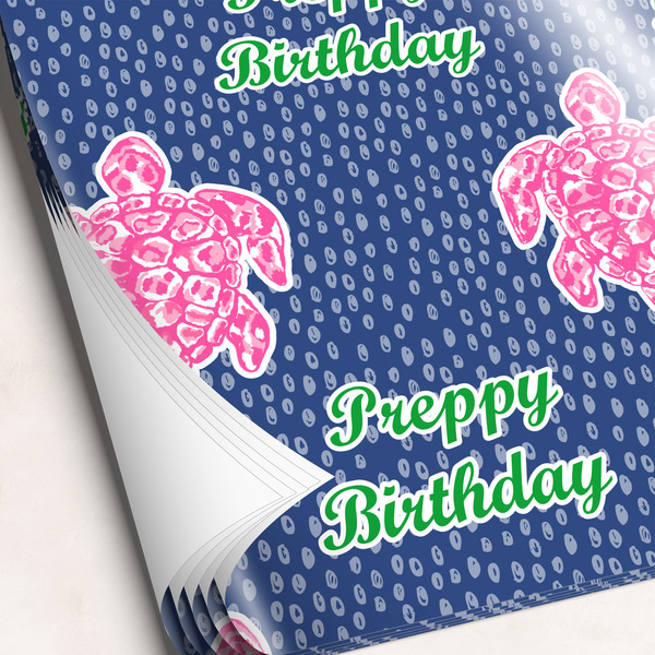 Custom Preppy Wrapping Paper Sheets - Single-Sided - 20" x 28" (Personalized)